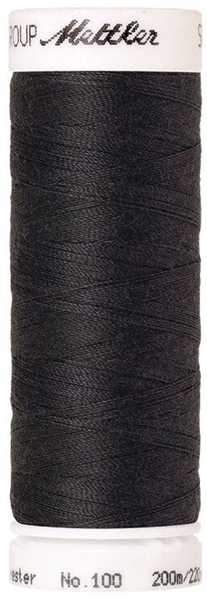 Amann Mettler Seralon Naaigaren – Mole Grey (0348) – 200 m – No. 100 – 100% Polyester – Per Stuk