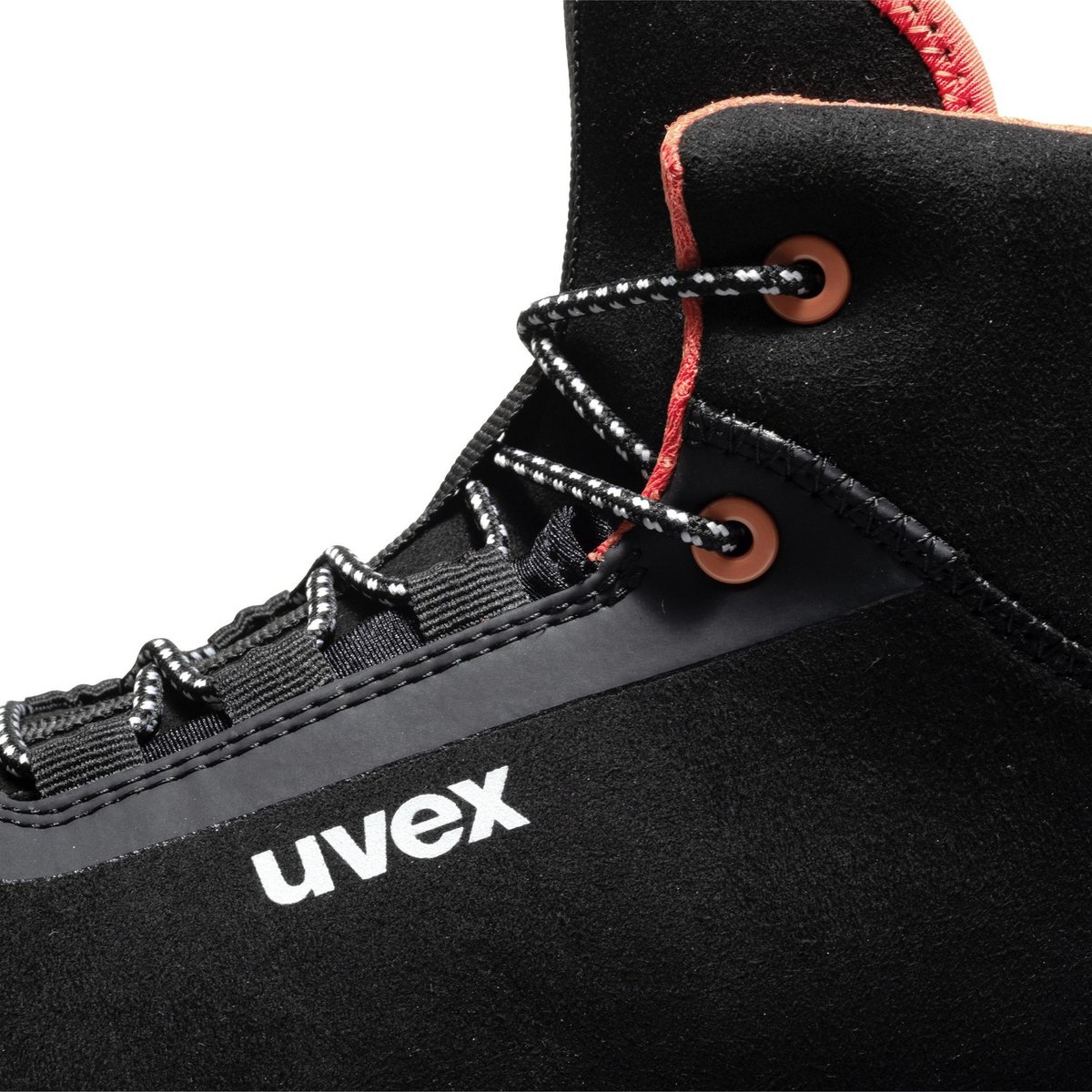 Uvex 1 G2-laars S2 68508 zwart, rood (68508)