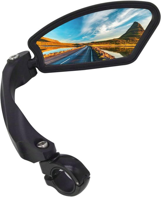 Foto: Fietsspiegel professioneel 360 verstelbaar fietsspiegel praktisch rechts fietsspiegel stuurspiegel rechts e bike fietsspiegel voor stuur 20 24 mm ideaal voor fietsen mountain bikes alledaagse fietser fietsliefhebber