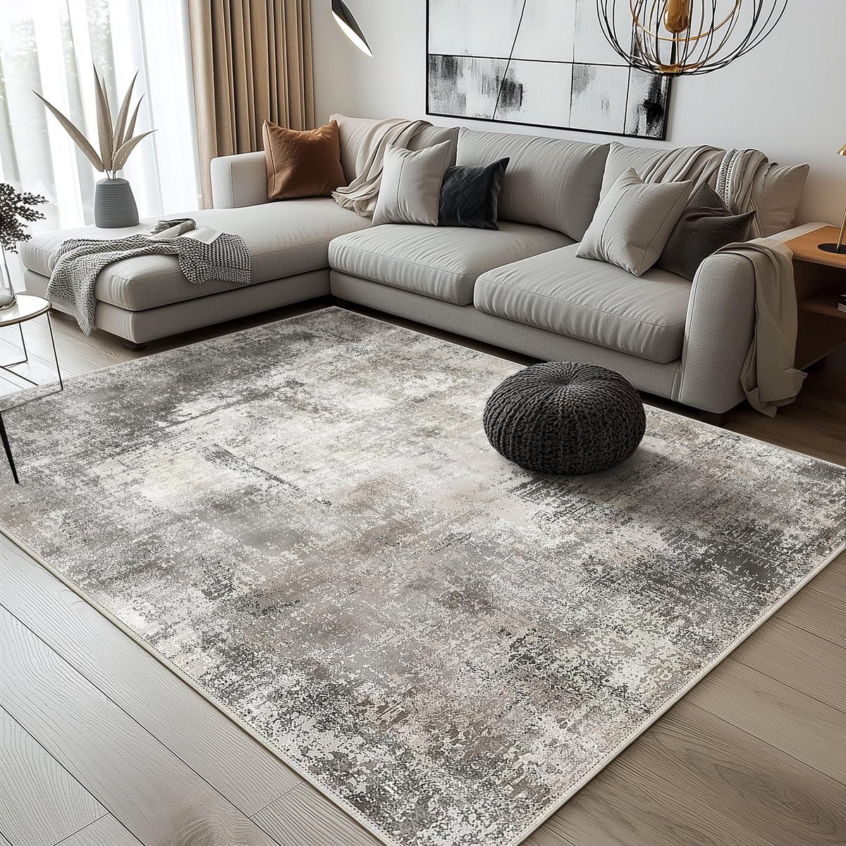 Tapijt - Modern Wasbaar - Woonkamer - 160x230 cm
