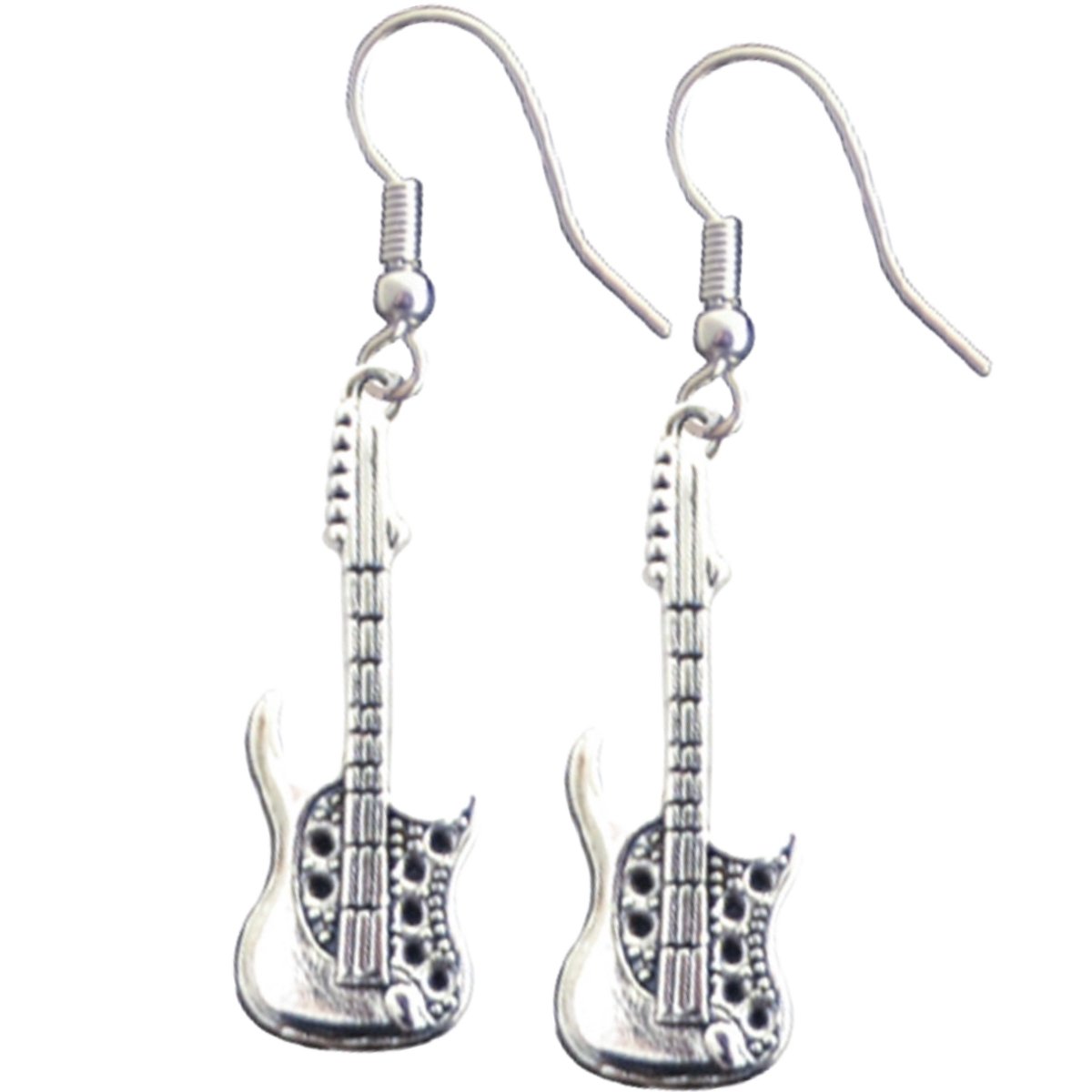 Music Gifts - Elektrische Gitaar - Zilver - Muziek