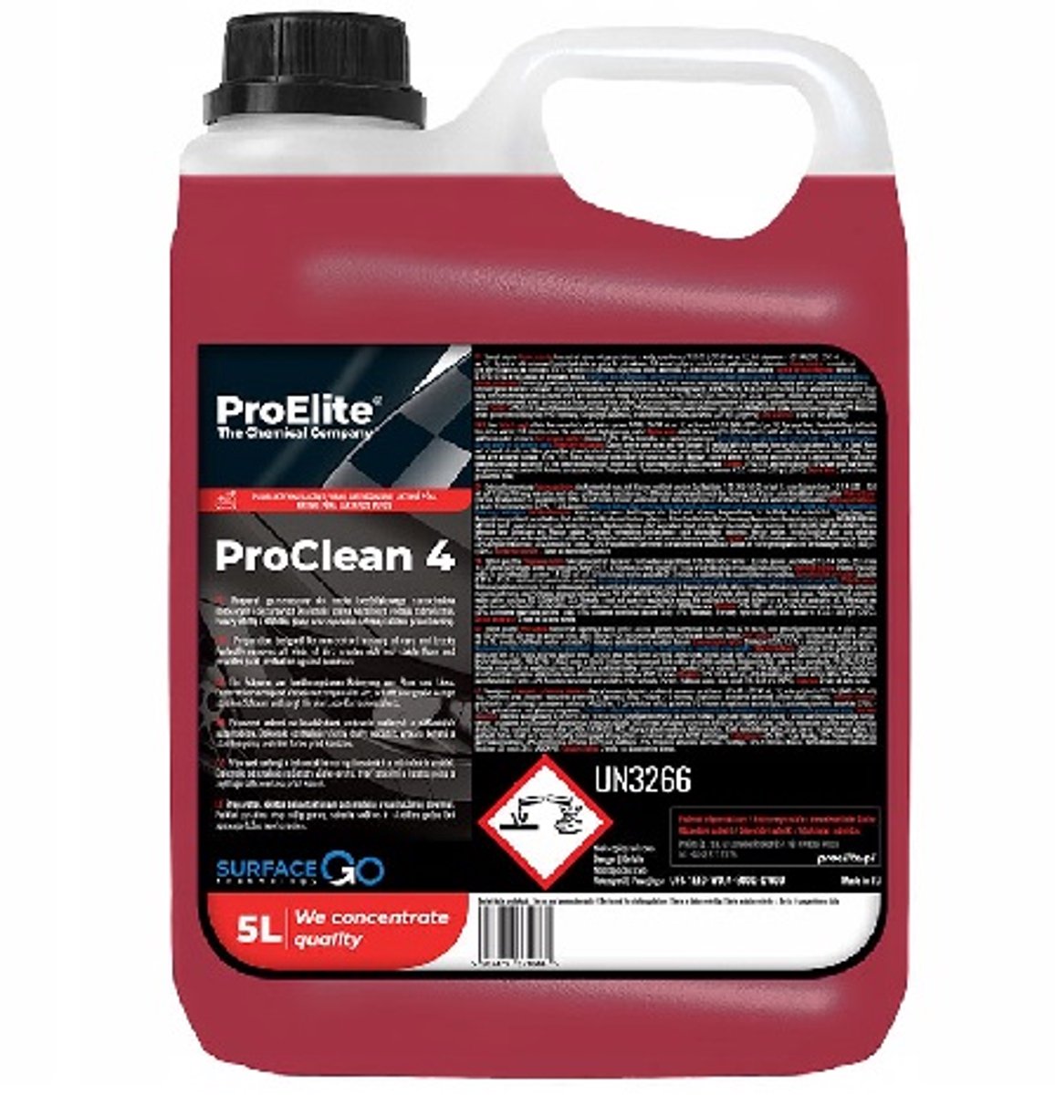 PROELITE PROCLEAN4 PRE WASH SNOW FOAM SHAMPOO 5L