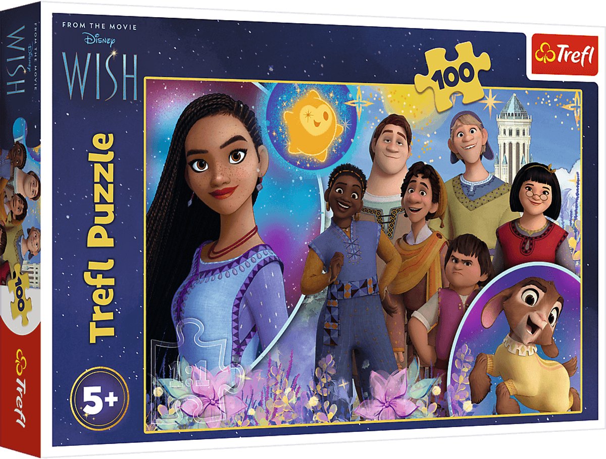 Trefl Disney Wish Legpuzzel - 100 stukjes - Vanaf 5 jaar