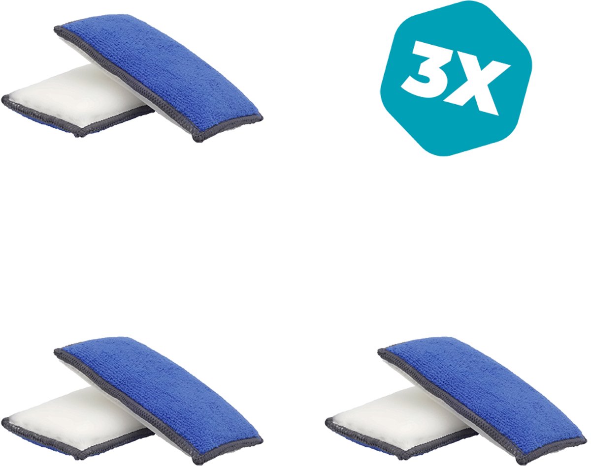 Scrubbing Pad (3 × 2 stuks) - Car Detailing - Auto Wassen
