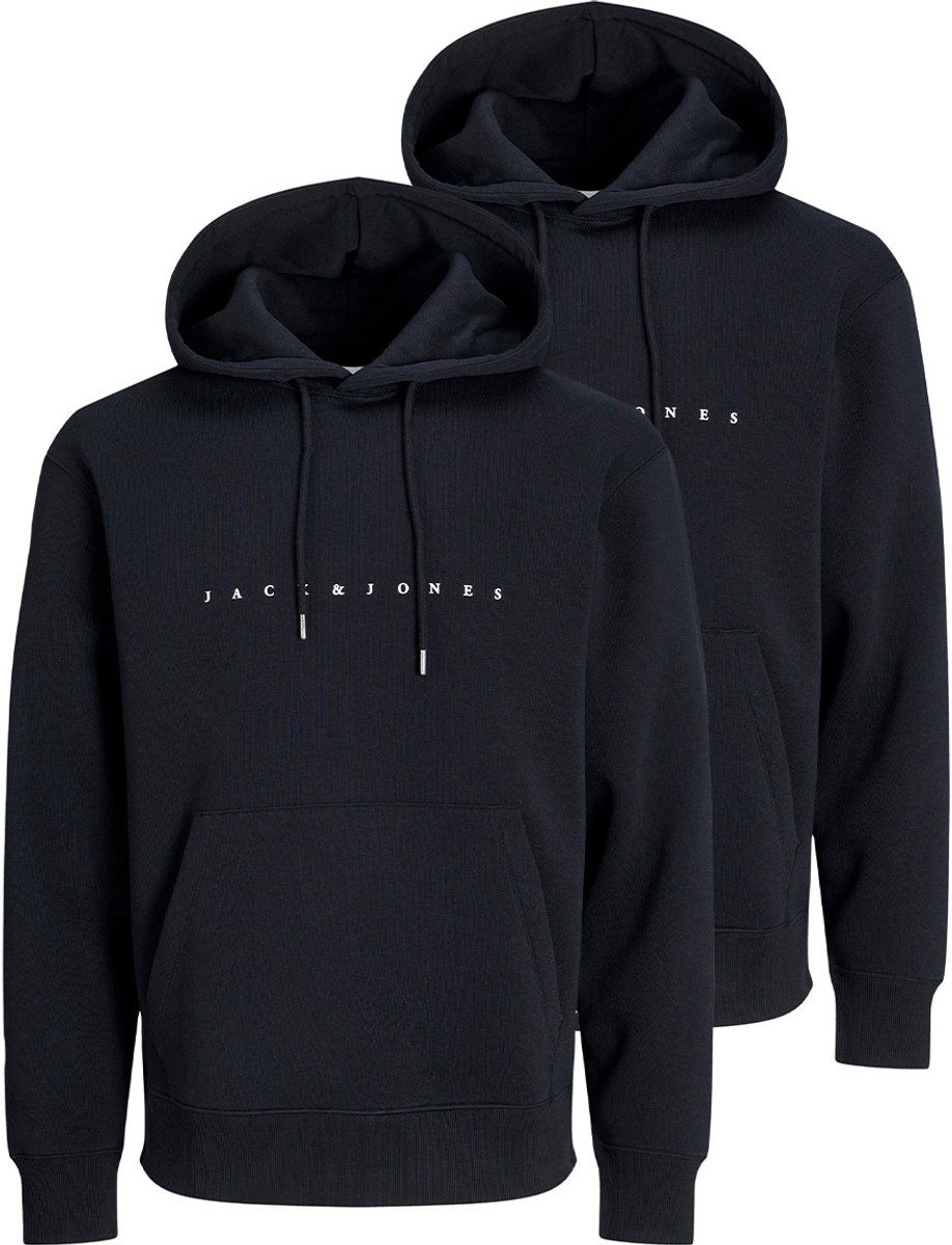 Jack & Jones Heren hoddie 2 pack Star