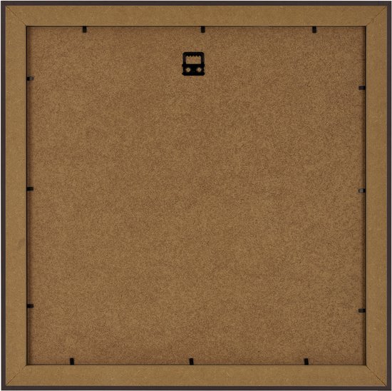 Cadre photo 50x50 cm - MDF - Chêne Foncé - Colonia