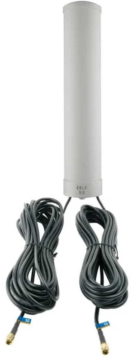 Stigwize 5G MiMo antenne met 2 x 5m SMA connector, GSM 5G antenne voor MiFi routers