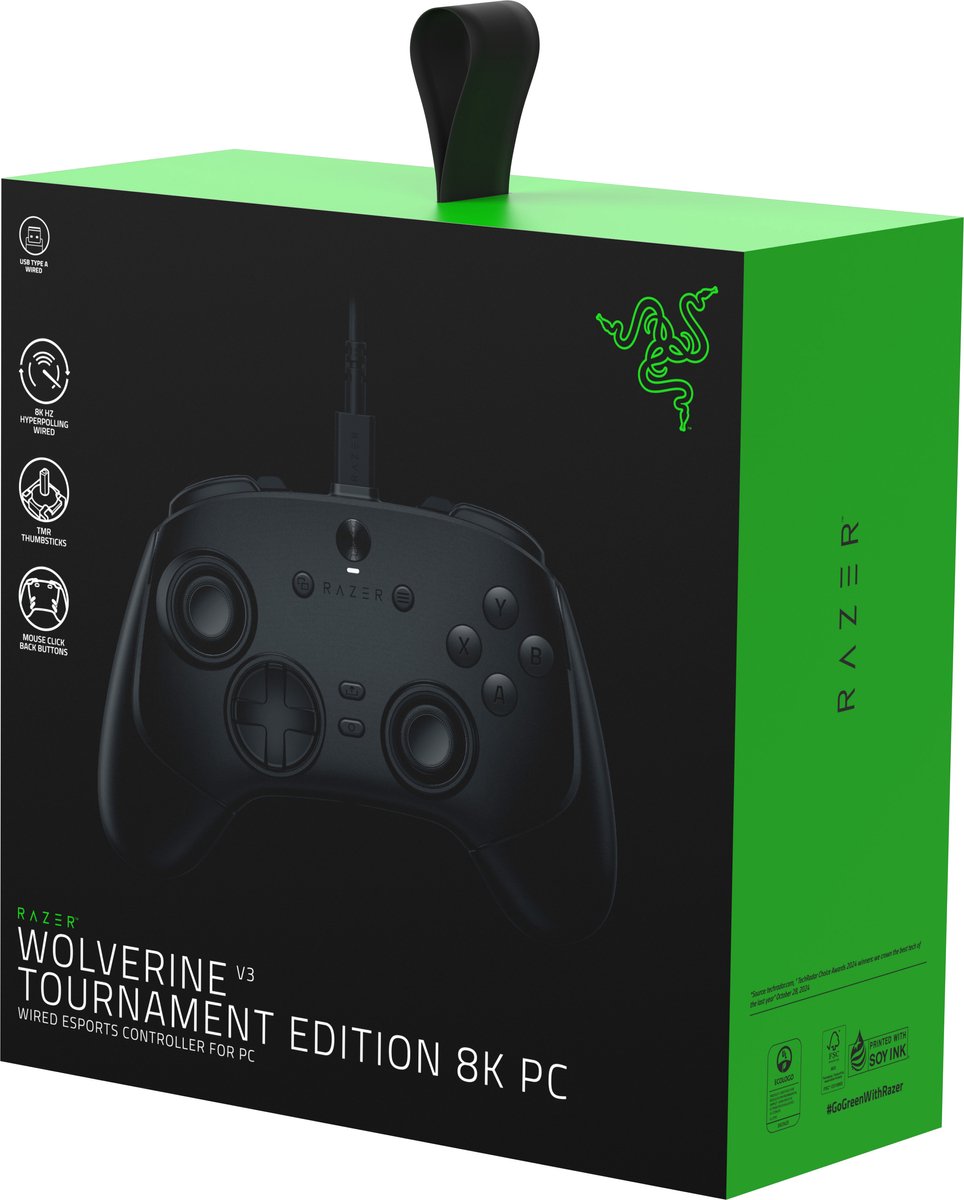 Razer Wolverine V3 Tournament Edition - Bedrade Gaming Controller - 18 Knoppen - PC - Zwart – foto 4