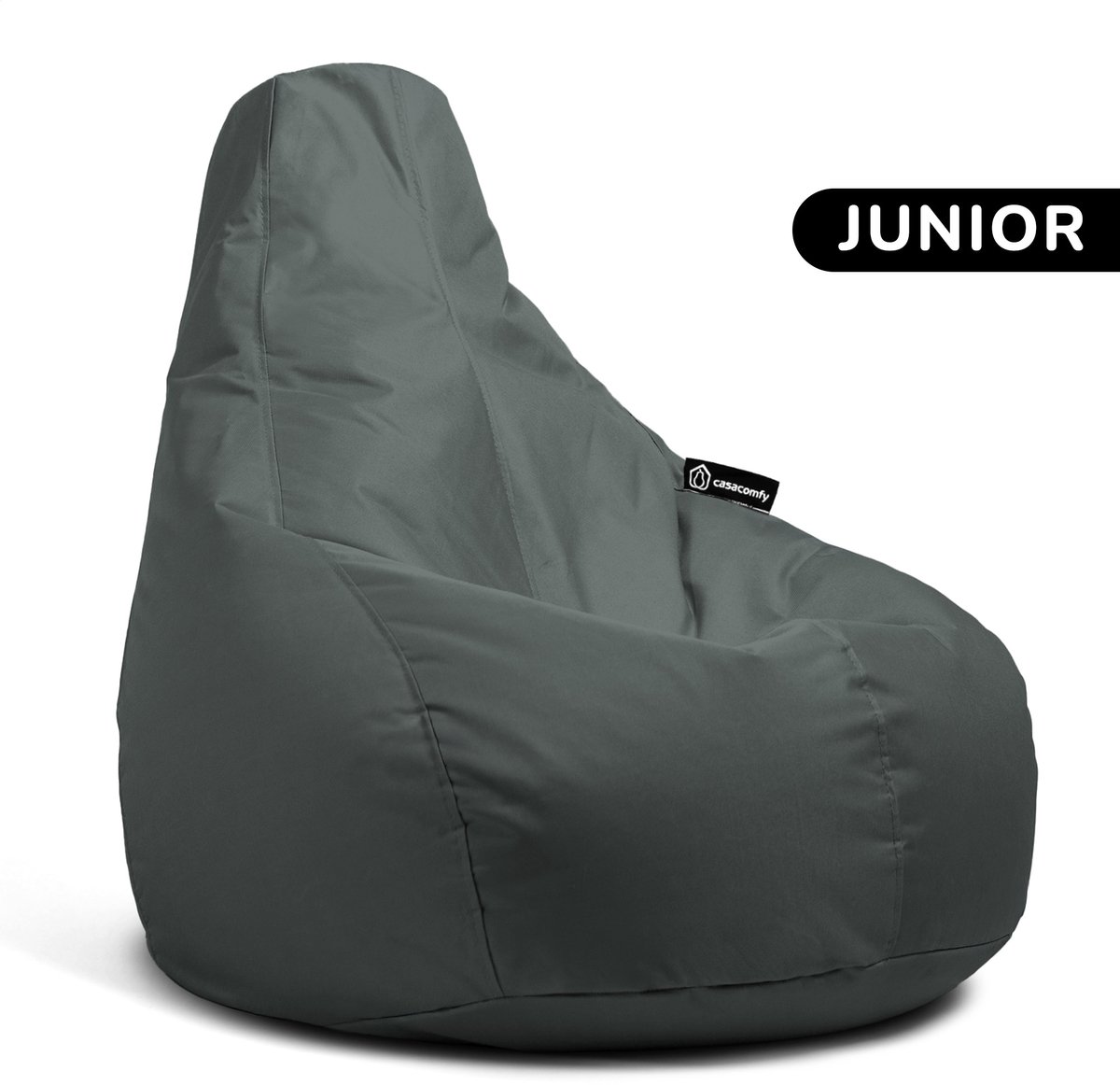 Casacomfy Premium Junior - Zitzak voor Kinderen - Ergonomisch - Waterafstotend - Antraciet