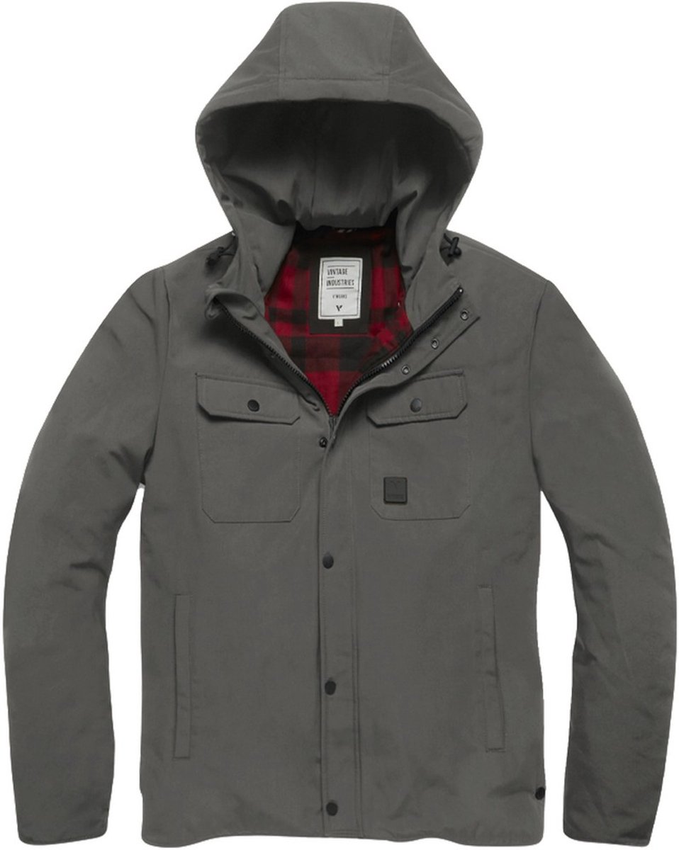 Vintage Industries Übergangsjacke Gareth Jacket Stone Grijs