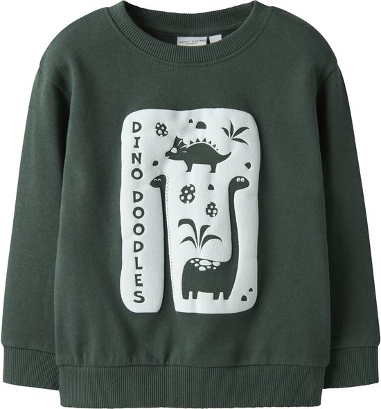 NAME IT Jungen Sweatshirt - Bequemer Herbst-Pullover Mit Print