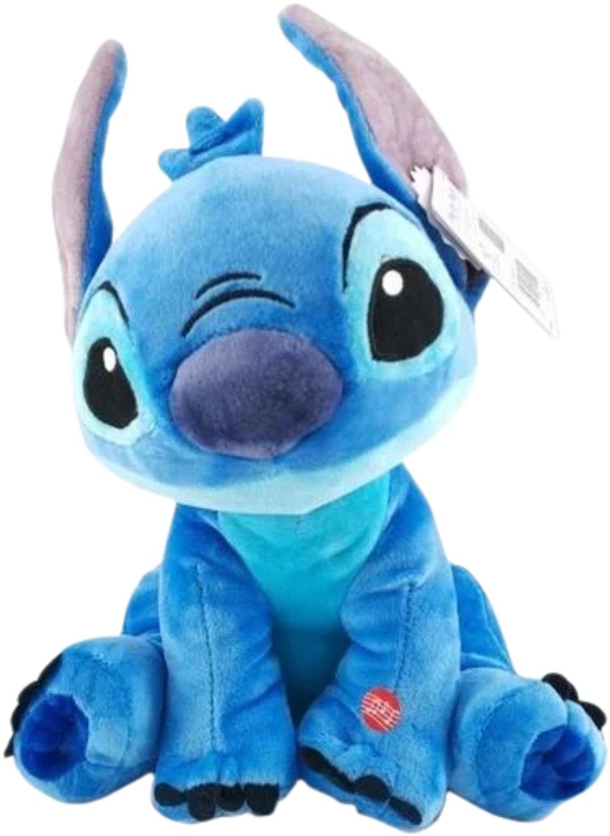 Stitch Knuffel Disney Junior 30 Cm Pluche Blauw - Play By Play — afbeelding 2