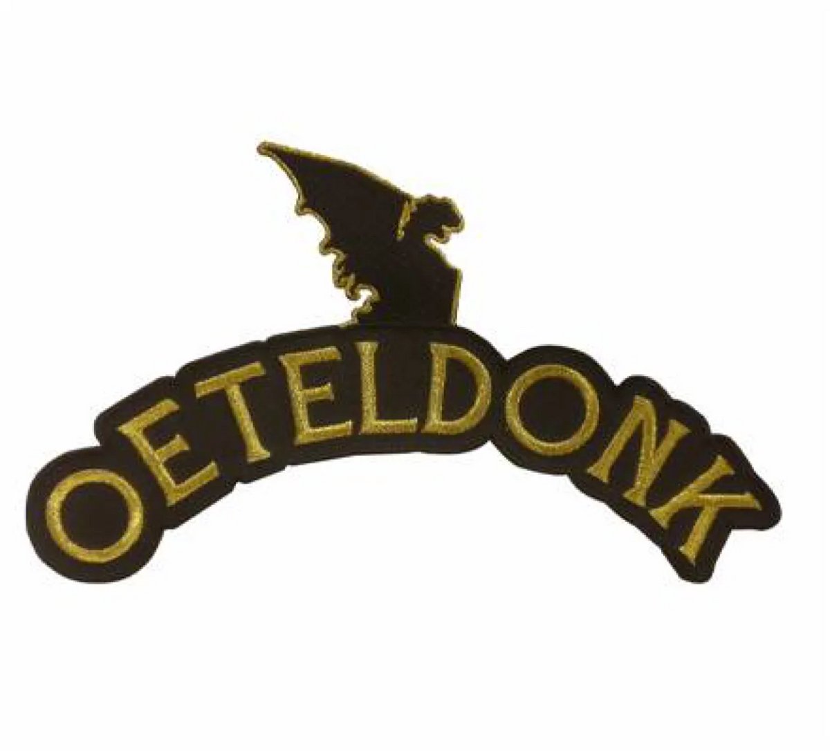 Oeteldonk embleem - Rugembleem Bossche draak