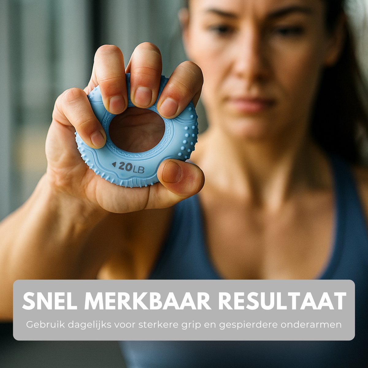 Boncy® Handtrainer Stressbal Set - 3-Pack met 6 Weerstanden - Grip trainer Onderarm , Hand & Pols - Stressballen Set voor Volwassenen en Kinderen - Handknijper Fitness Gripper - Handtrainers Vingertrainer Gripster Forearm - Stress bal Stresbal — afbeelding 5