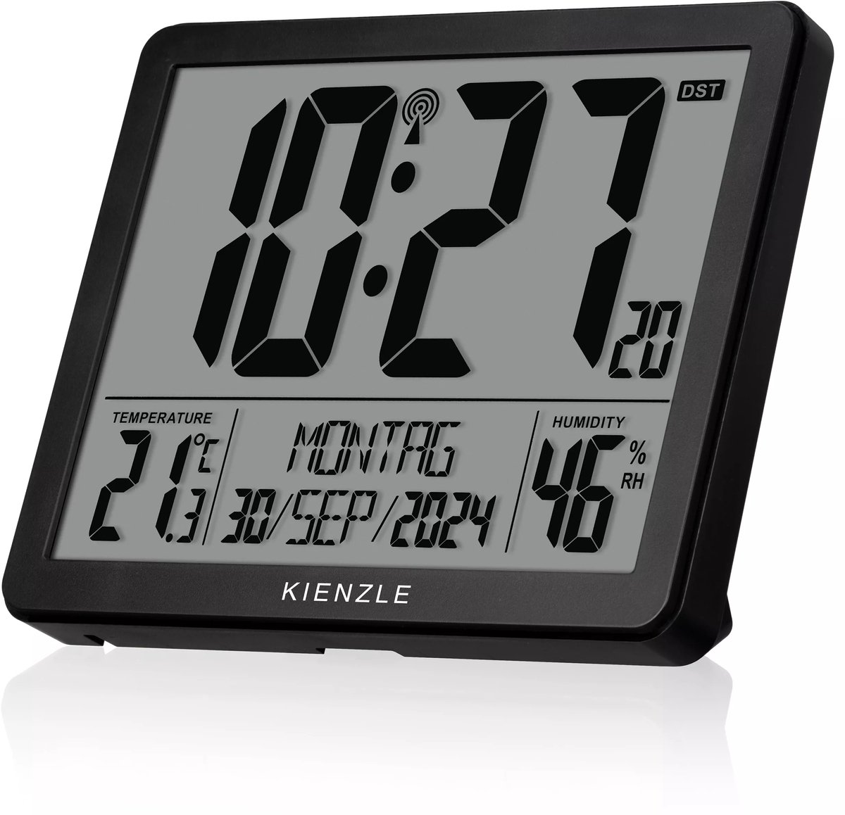 Kienzle Wekker - XXL - Digitale Wekker - DCF - Zwart