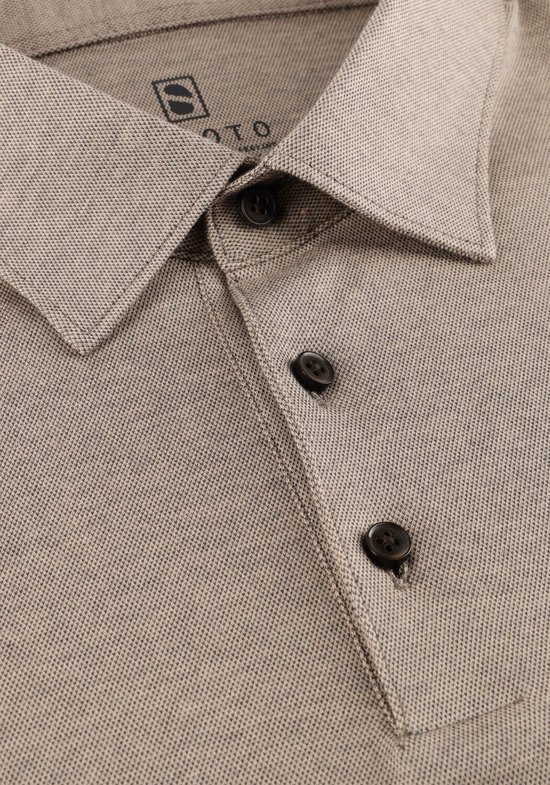 Polo Desoto Essential Kent 1/1 Polos et T-shirts Homme - Polo - Taupe - Taille M
