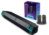 2 in 1 Soundbar PC speakers met Bluetooth 5.3 - RGB verlichting - Speakerset - Computer Speakers
