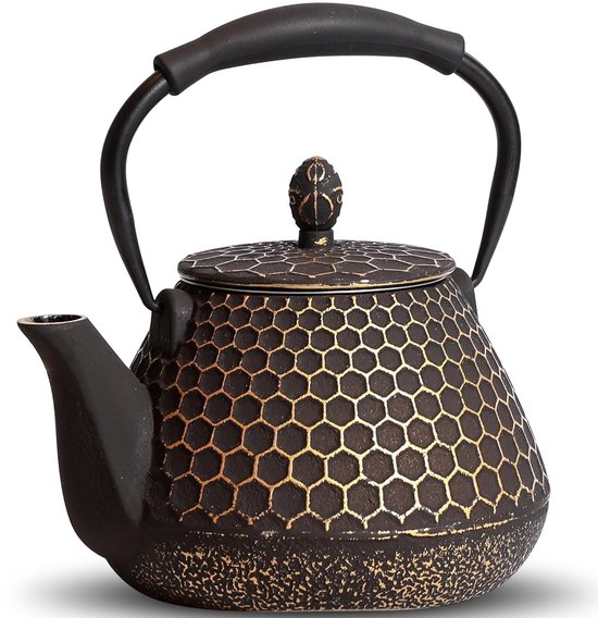 IBILI Gietijzeren theepot, Laos, 0,3 liter, geëmailleerde binnenkant IBILI Gietijzeren theepot, Laos, 0,3 liter, geëmailleerde binnenkant