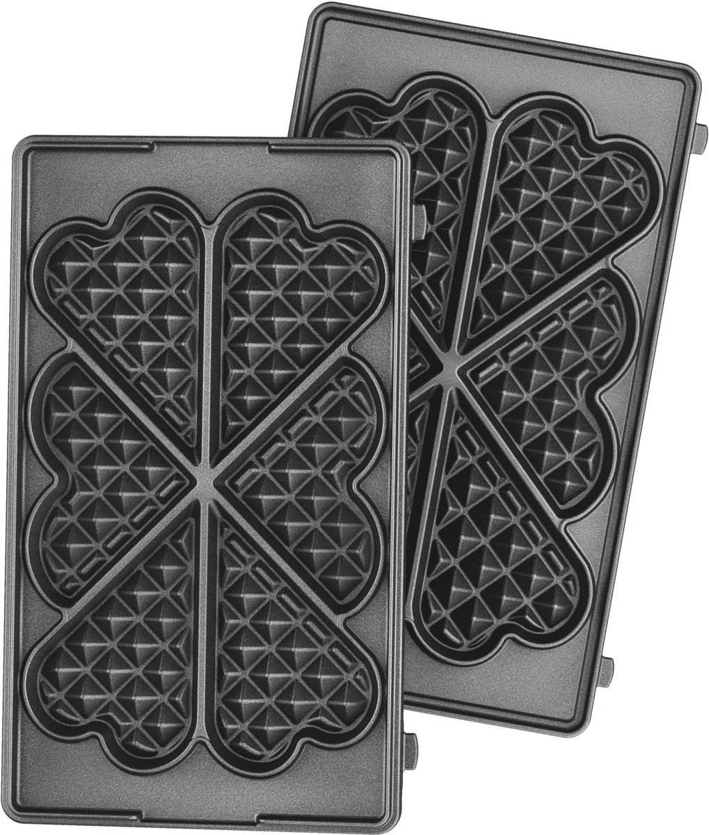 Tefal Snack Collection XA8106 - Hartwafelplaten - Non-Stick - Perfect voor Valentijn