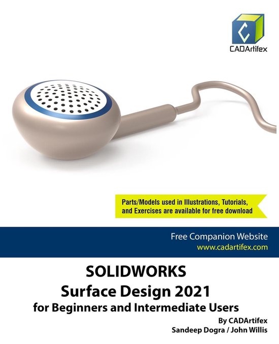 SolidWorks Surface Design 2021 for Beginners and Intermediat ... - cover