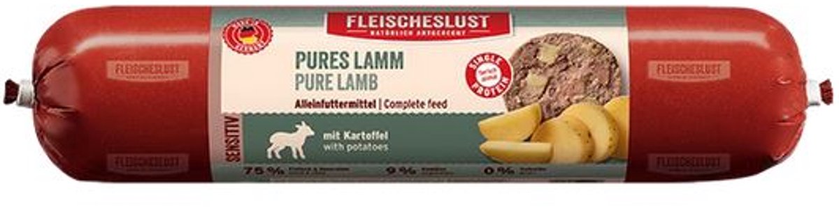 Fleischeslust Fleischeslust Sensitiv 800g | Pures Lamm mit Kartoffel