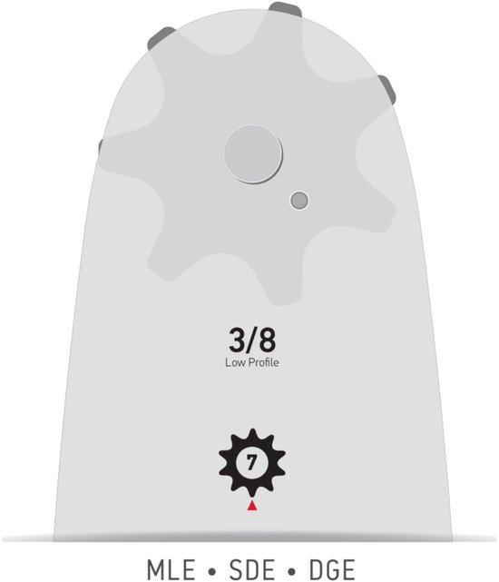 Oregon Double Guard zaagblad 35 cm 1,3 mm 3/8" ( 140SDEA041 ) geleiderail voor kettingzaag van Oregon — afbeelding 5