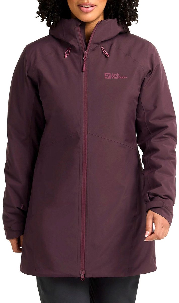 Jack Wolfskin Heidelstein Insulated Winterjas Dames Paars