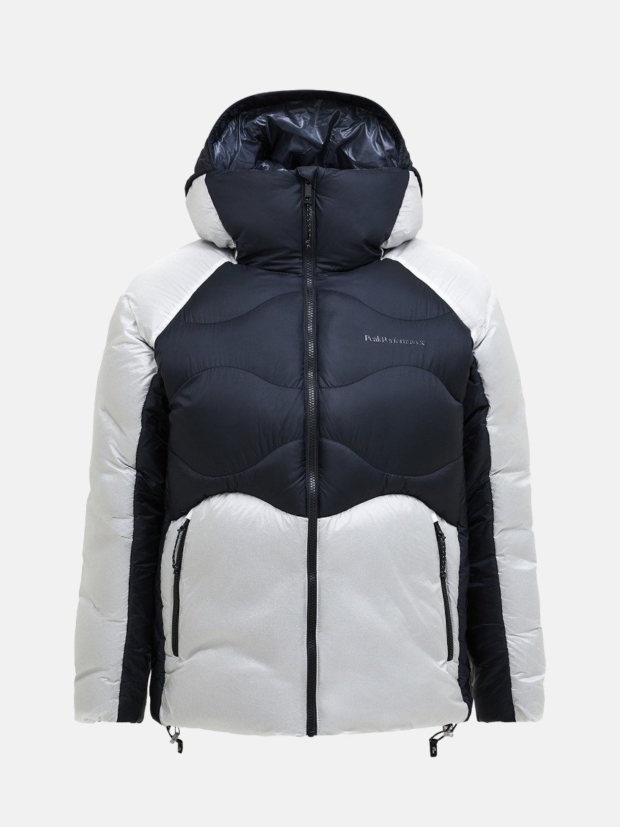 PEAK PERFORMANCE M HELIUM DIAMOND FUSE DOWN HOOD antarctica Zwart