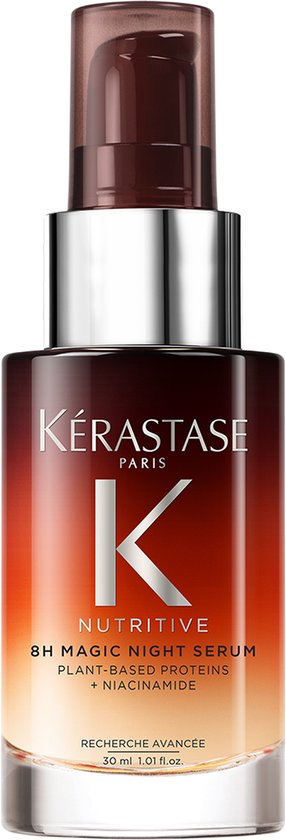 Kérastase Nutritive 8H Magic Night Serum - Voedend & Herstellend Nachtserum - Voor Droog Haar - 30ml