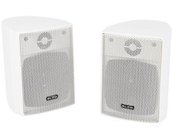 BLOW Wandluidsprekers 50W - 3.5 inch - 2-Way Speakers - 8 Ohm - Stereo Set - WS-350 - Wit