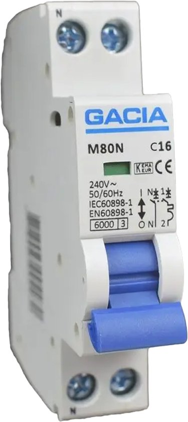 Gacia - Installation automatique - 16A / C / KAR / 2P