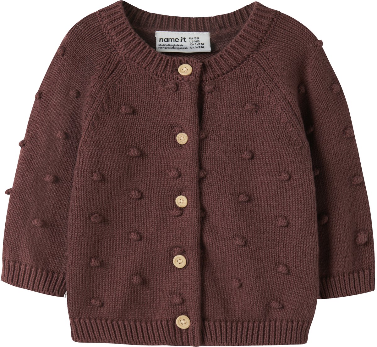 NAME IT - NBFNASHA LS KNIT CARD - Baby - Cardigans