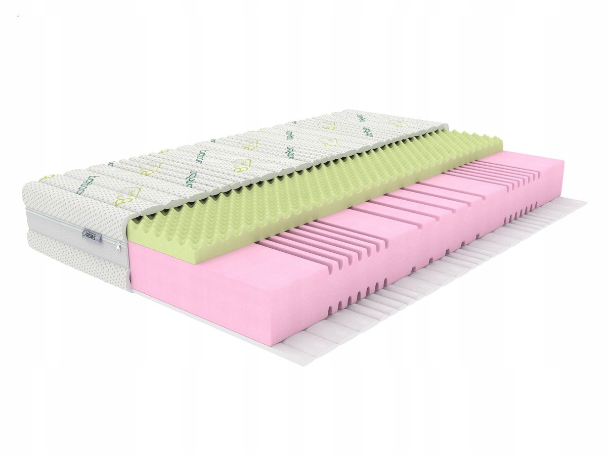 Rem-Sen Complete II - Schuimmatras - 120 × 200 cm - H4 - Vital-hoes