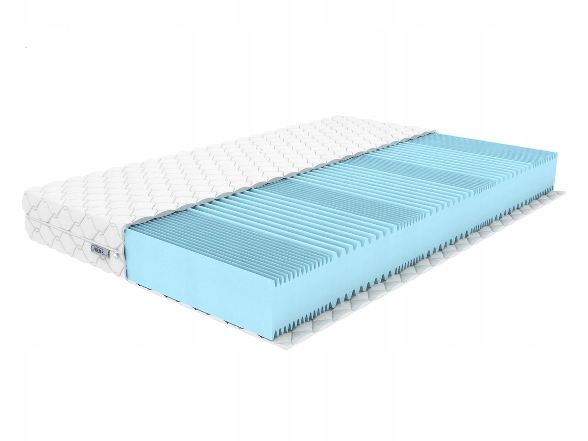 Comfortabel 7-zone schuimmatras 150x190x15cm H3, 30kg/m3