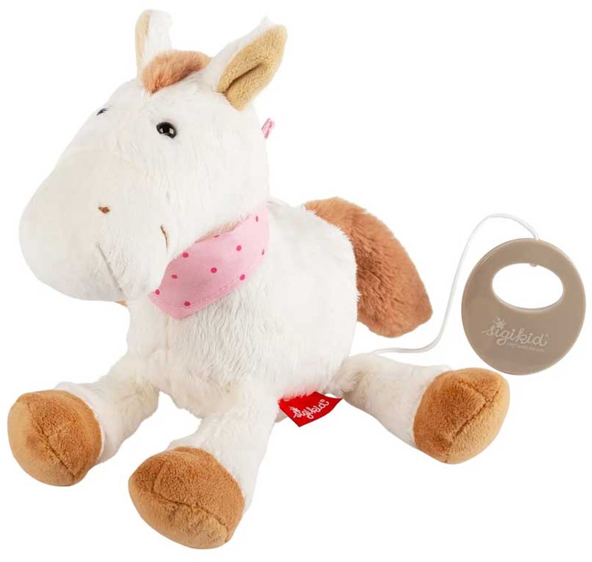 Sigikid Muziekknuffel paardje