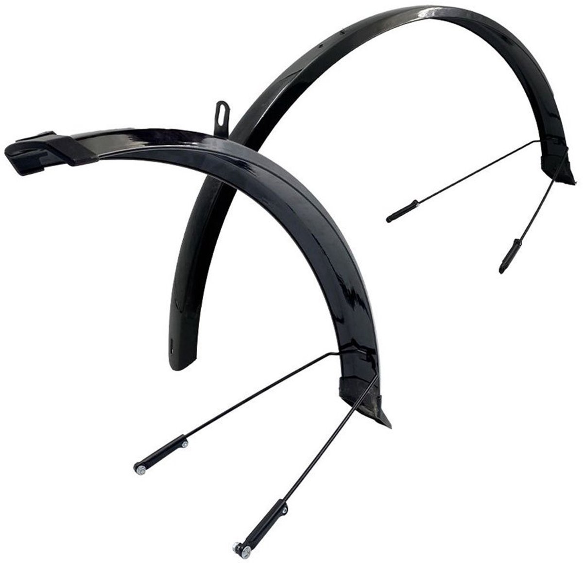 Mvtek Ctb 53 Mm Spatbordset 2 Eenheden Zilver 26´´