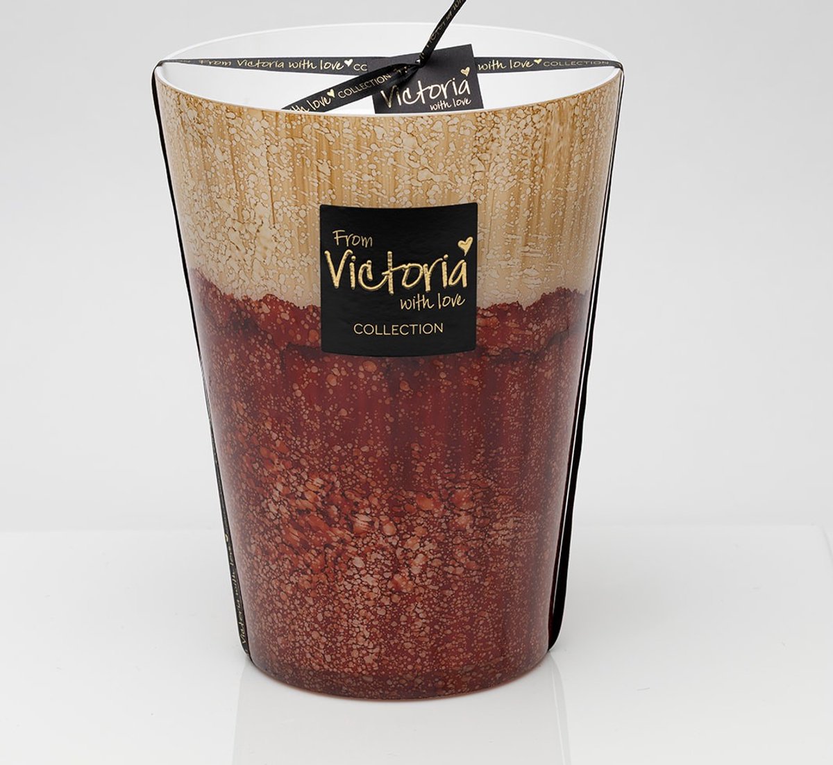 Victoria with Love kaars - Lava Red - Maat XL - geurkaars