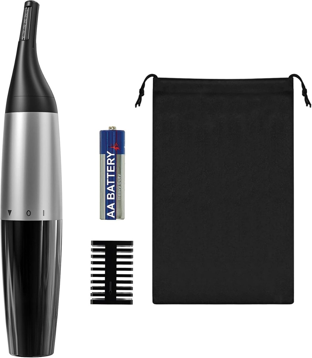 Solacis Neustrimmer - Oortrimmer - Neushaar trimmer - Neus tondeuse - Gezichtsverzorging - Mannen - Dames - Elektrisch - Grooming - Must have!