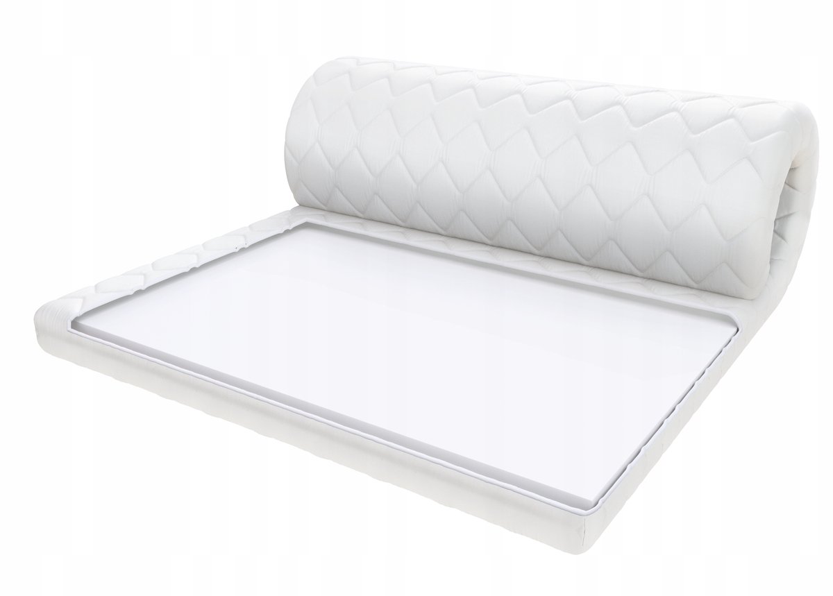 Matras topper 140x200 cm, 5 cm dik schuim, comfortabel en ademend