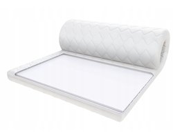 Matras topper 140x200 cm, 5 cm dik schuim, comfortabel en ademend
