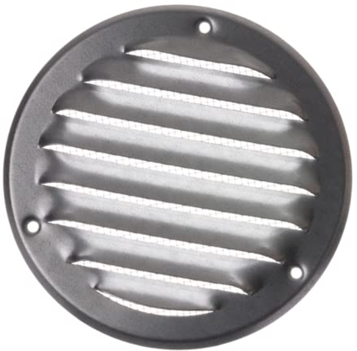Ventilatierooster Ø 100mm met Insectenhor en Gegalvaniseerd Staal