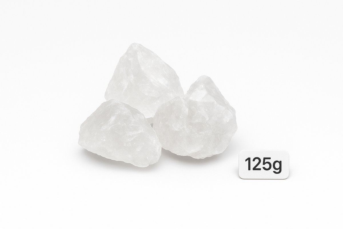 S4H Bergkristal Edelstenen Brokken – 125 gram | Zuivering, Helderheid & Energieversterking