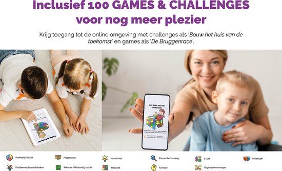 Jouets Éducatif Magnétiques Montessori XL Paquet 100 pièces - Tuiles Magnétiques Magna - Blocs de Construction - Construction - Artisanat - Jouets pour Enfants à partir de 3 Ans - Cadeau Garçons et Filles - Coffret Cadeau Enfants
