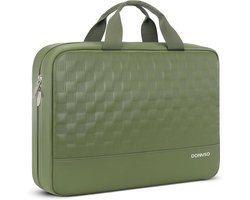 Laptophoes 17 inch waterdicht - universele laptoptas en beschermhoes voor 17,3 inch Laptop of Notebook – Geschikt voor Lenovo, HP, Acer, Dell, MSI & Chromebook – Groen