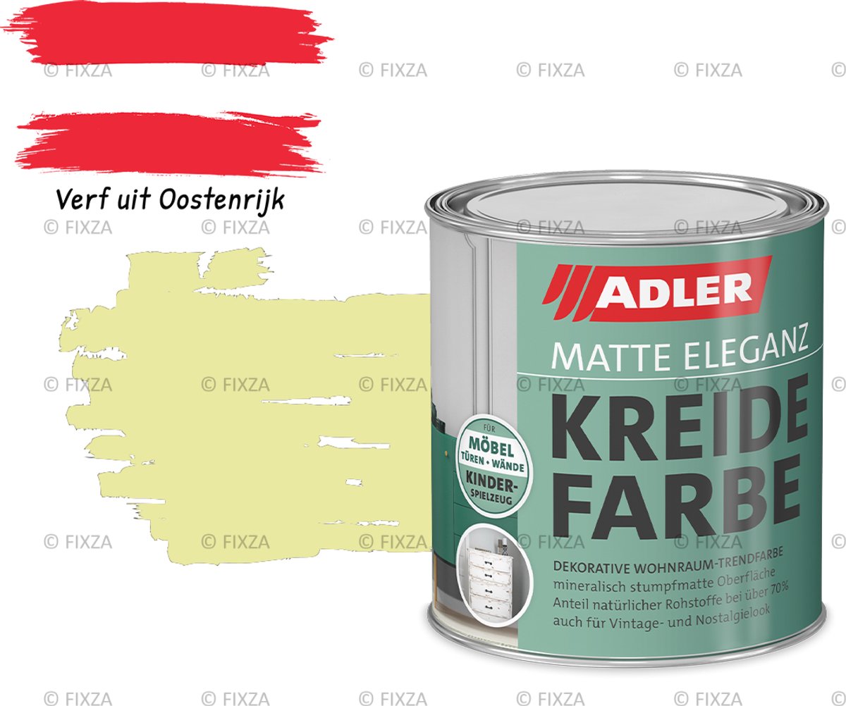 ADLER Vivido Krijtverf – Berggids – Duurzame matte verf voor hout, meubels, deuren, metaal en kunststof – 750 ml