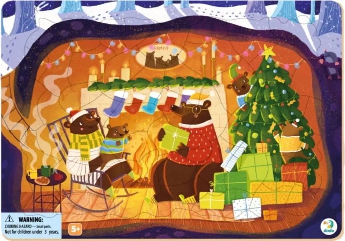 Dodo Toys Puzzel 53 Stukjes - Kerstverhaal