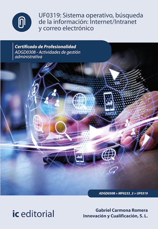 Sistema operativo, búsqueda de información: Internet/Intra ... - cover