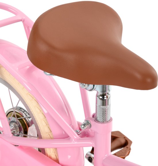 Stitch Manchi Meisjesfiets - 12 Inch - Zijwieltjes - Bell - Handrem - Voor V-Brake en Achter Trommelrem - Roze van STITCH — afbeelding 4