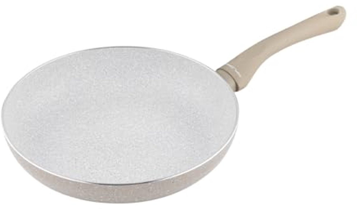 Aluminium Koekenpan 24CM met Antiaanbaklaag | Snelle Verwarming | Zacht Handgreep | Stijlvol Ontwerp