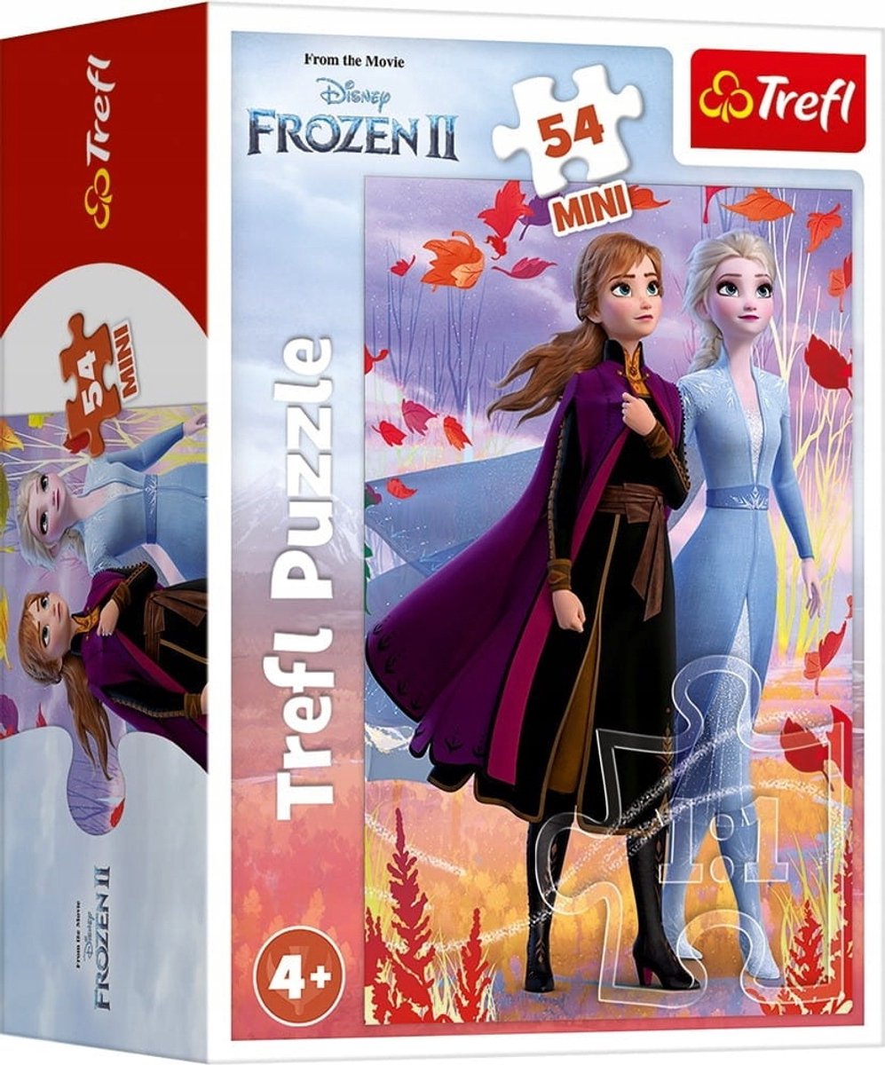 Frozen II Mini Puzzel 54 Stukjes Anna & Elsa
